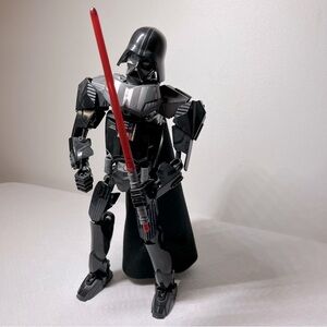 LEGO Star Wars Darth Vader Action Figure with Red Lightsaber